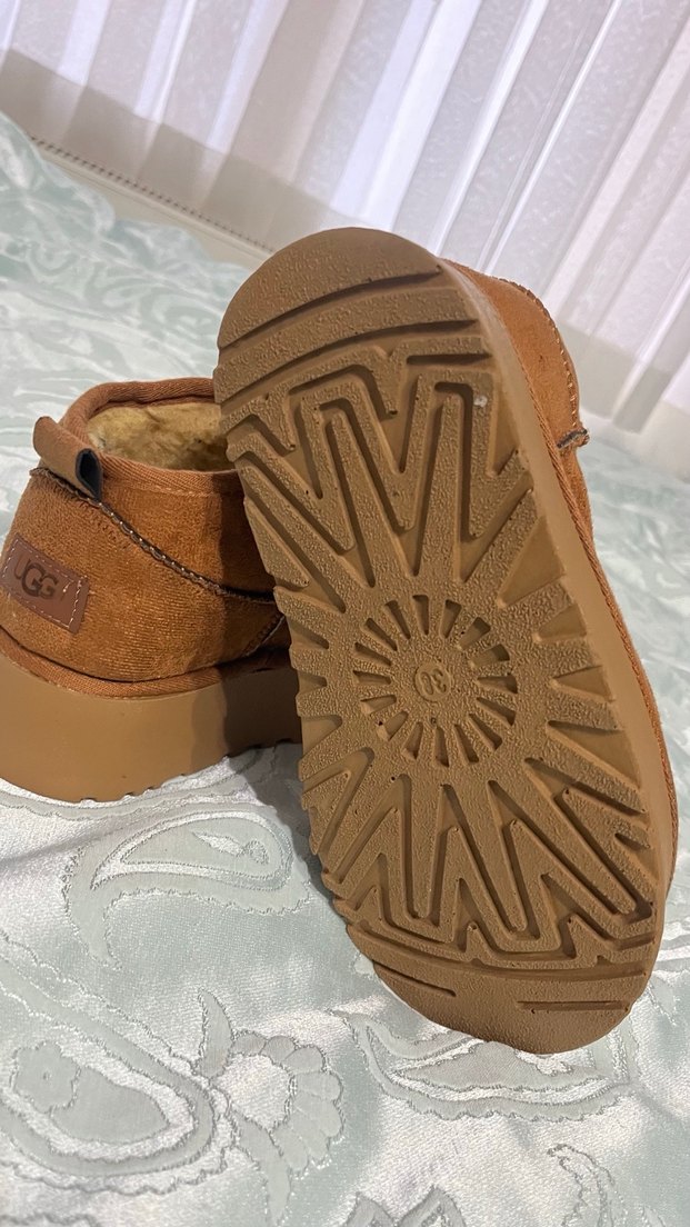 Kahverengi Süet Dolgu Topuklu Kadın Bot - Görsel 5