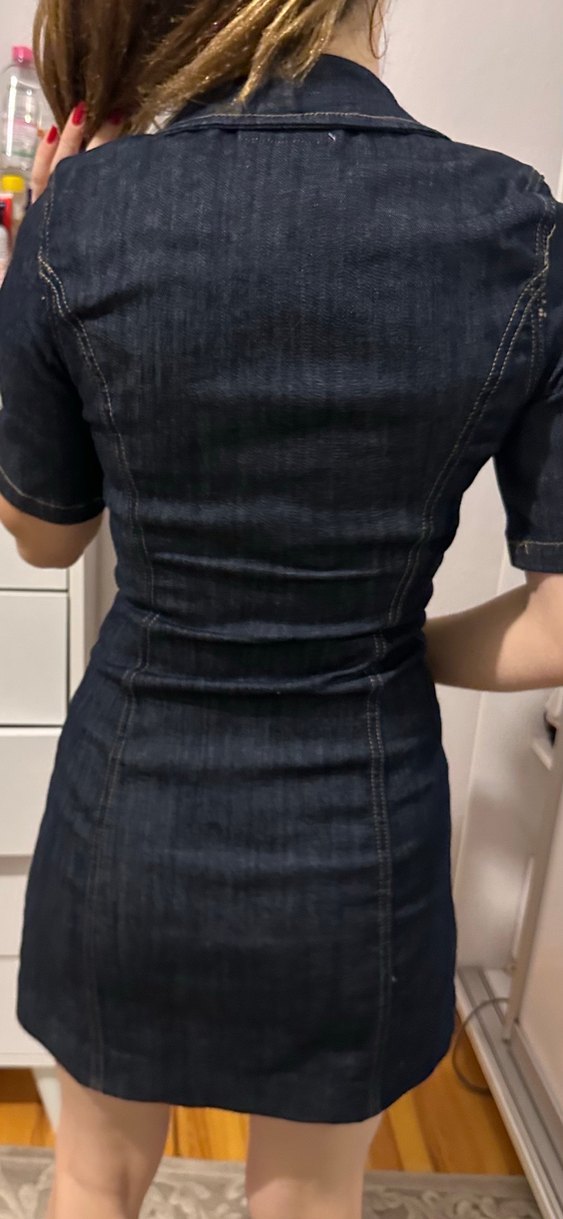 Zara kot elbise - Görsel 4