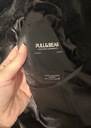 Pull and bear kürk - Görsel 2