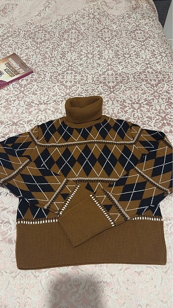Zara Baklava desen kazak