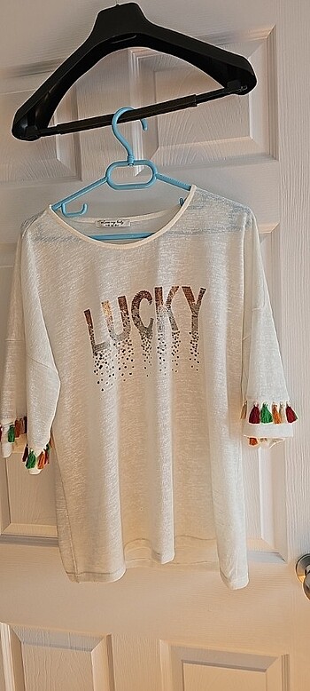 Bluz (kolları püskül detaylı)