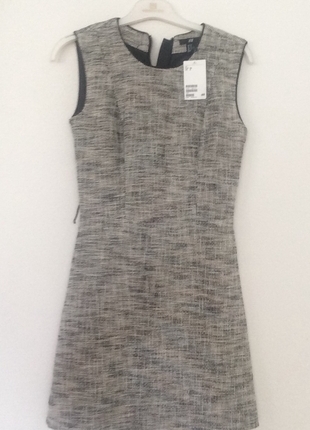 H&M Gri elbise
