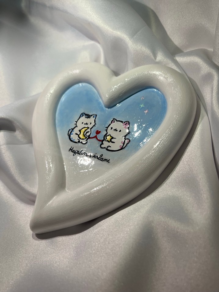 Uv reçineli takı tabağı - Görsel 4