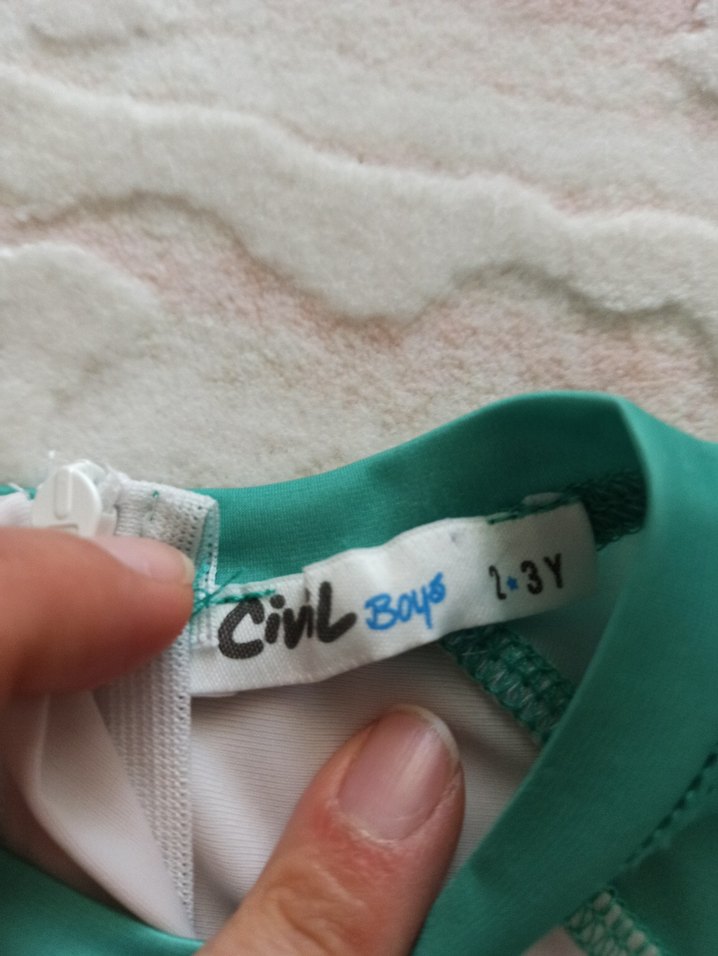 yeşil Baskılı Uzun Kollu Erkek çocuk Mayo Takımı - Görsel 3