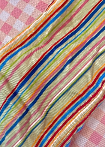 m Beden Pastel Renkli Bohem Kadın Kumaş Pantolon