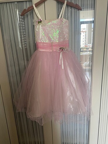 Diğer Pembe tül detaylışeker pembe