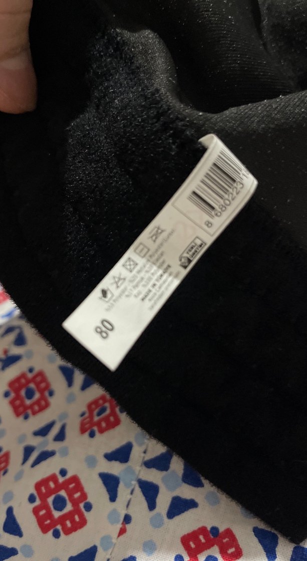 Gri simli Nakışlı Strappy Bustiyer - Görsel 4