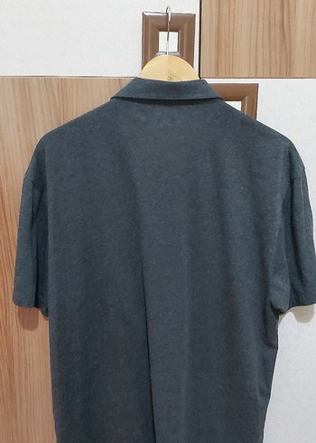 xxl Beden Gri Kısa Kollu Polo Tişört