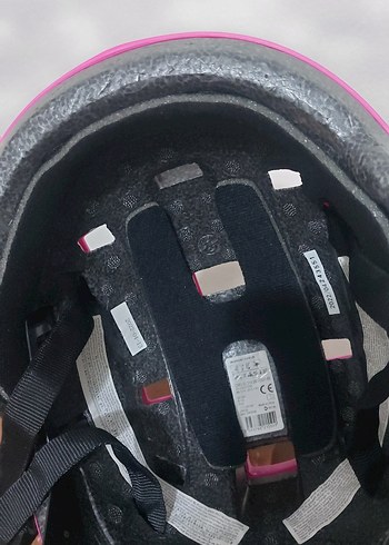 Pembe Biker Stili Motosiklet kaykay scooter Kaskı - Görsel 4