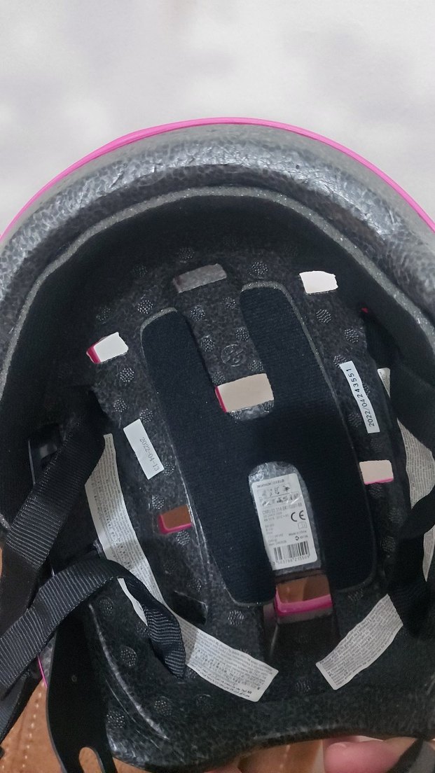 Pembe Biker Stili Motosiklet kaykay scooter Kaskı - Görsel 4