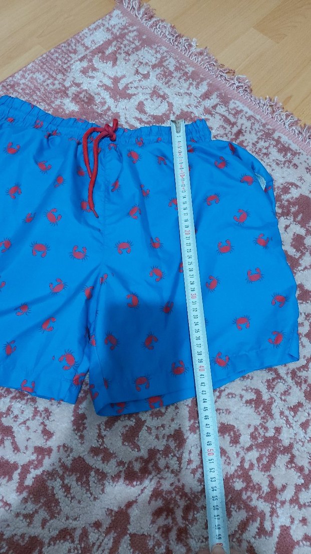 Mavi Mini Erkek Deniz Şortu - Görsel 3