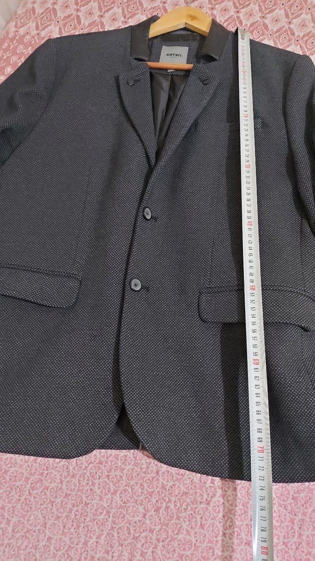 Koton Marka Erkek Düğmeli Ceket - Görsel 4