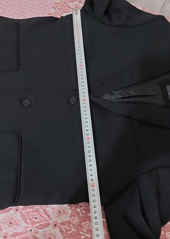 Erkek Siyah Düğmeli Ofis Takım Ceketi - Görsel 7