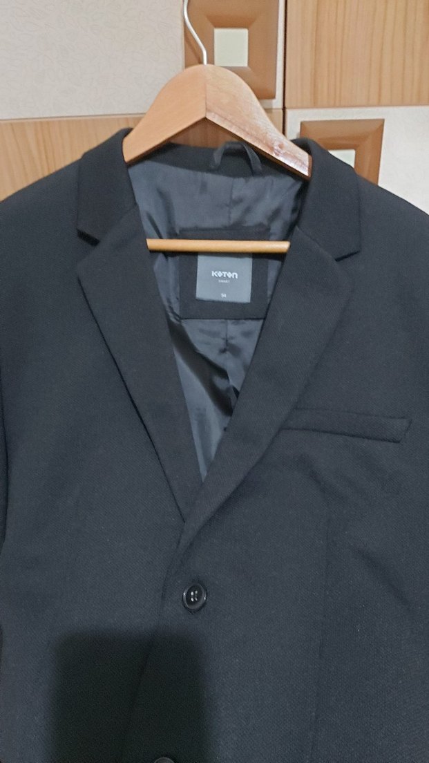 Erkek Siyah Düğmeli Ofis Takım Ceketi - Görsel 4