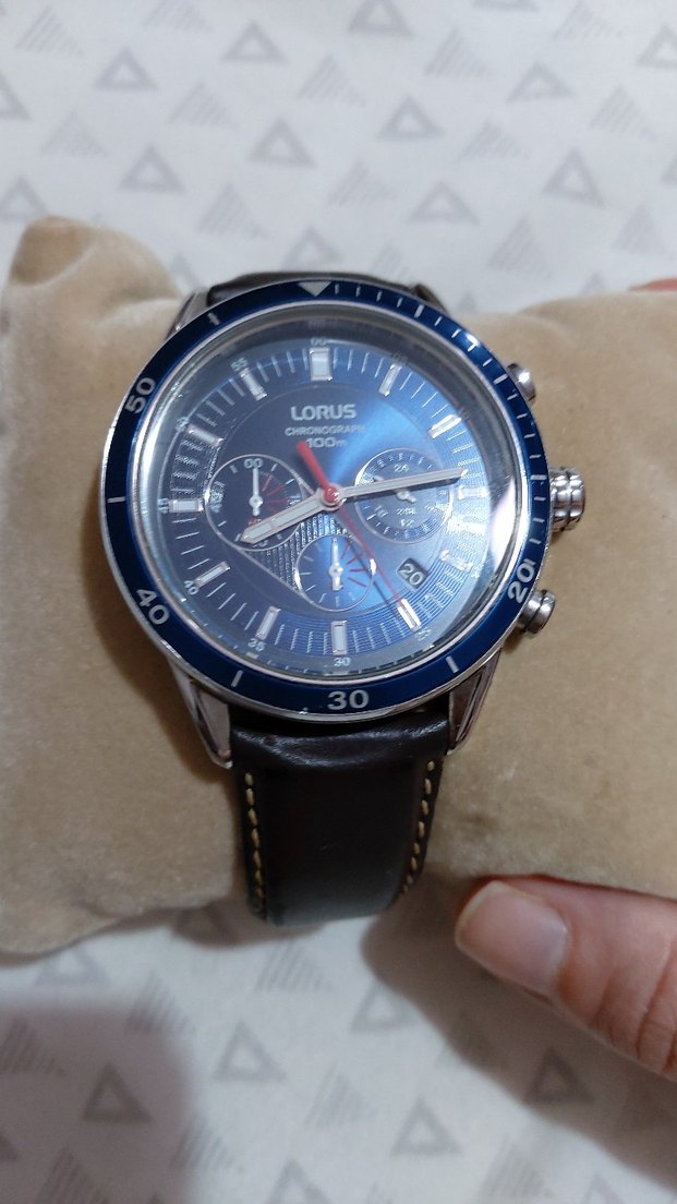 Lorus Erkek Mavi Kronograf Kol Saati - Görsel 2