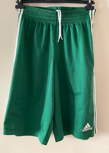 Adidas Erkek Yeşil Midi Spor Şort - Görsel 4