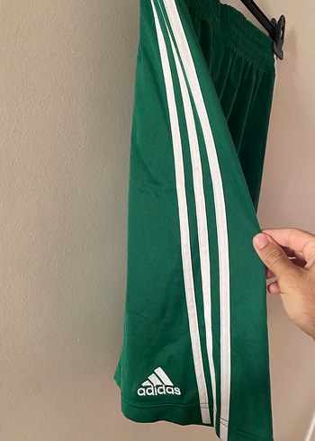 Adidas Erkek Yeşil Midi Spor Şort - Görsel 6