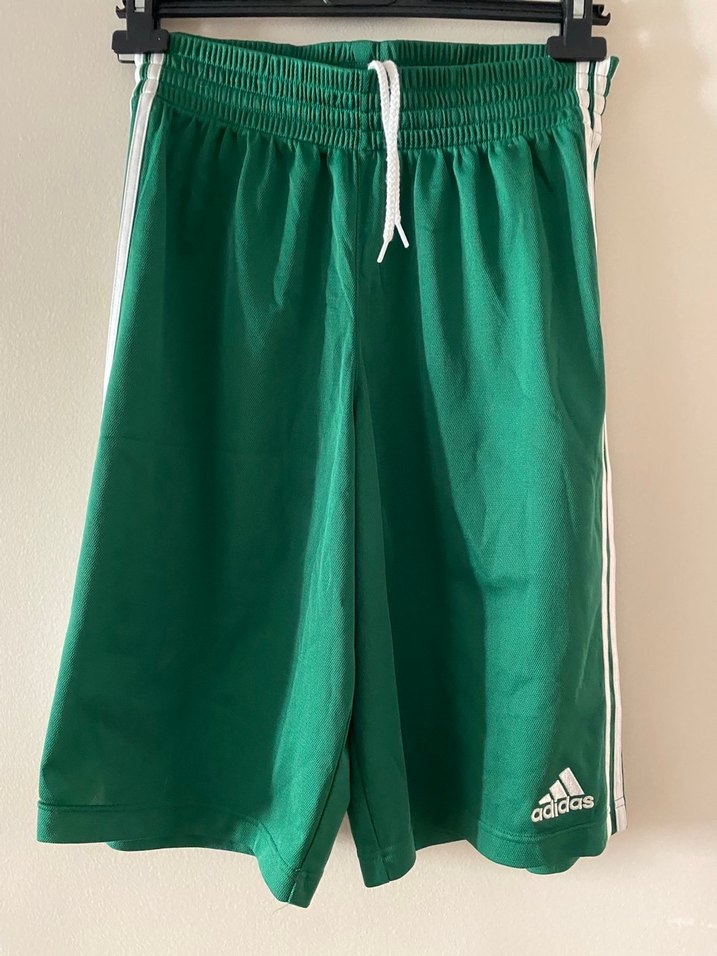 Adidas Erkek Yeşil Midi Spor Şort - Görsel 4