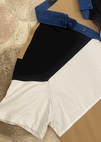 Erkek Bej Renkli Polo Yaka Tişört - Görsel 6