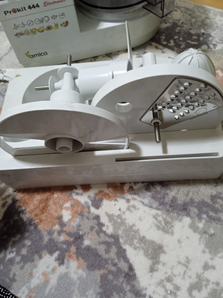 Beyaz ve Gri Prokit 444 Elektronik Mutfak Robotu - Görsel 2