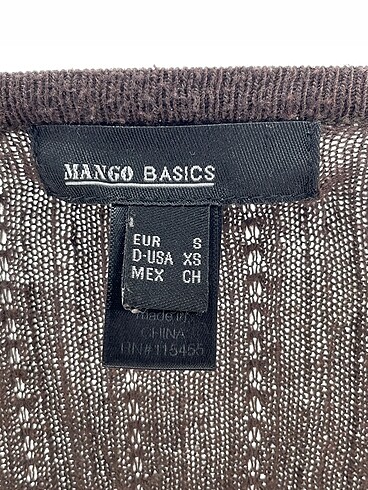 s Beden kahverengi Renk Mango Bluz %70 İndirimli.