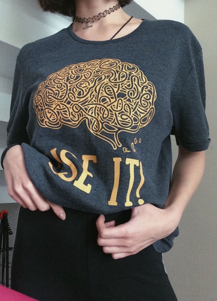diğer Beden gri Renk t-shirt use it