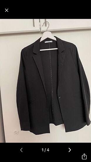 pull bear siyah blazer