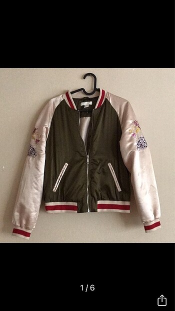 h&m bomber ceket