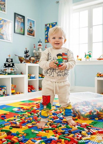 Diğer LEGO DESENLİ ALT ÜST TAKIM
