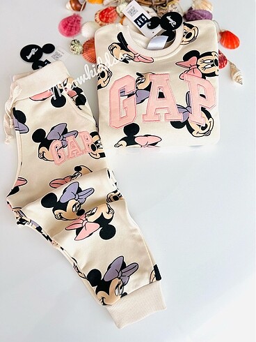 Gap MİNNİE MOUSE DESENLİ TAKIM