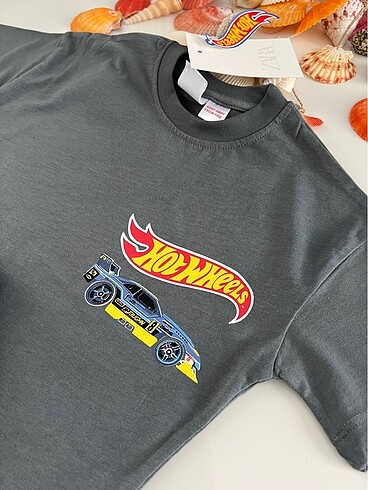 2 Yaş Beden HOT WHEELS DESENLİ ŞORTLU TAKIM
