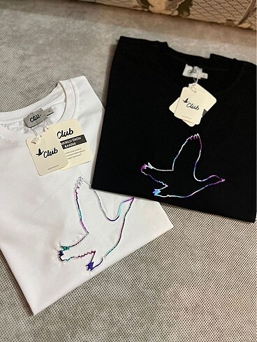 Beymen Club SİYAH ÖNÜ DESENLİ TSHIRT