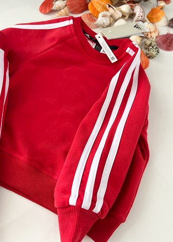 Adidas KIRMIZI ÖNÜ LOGOLU UNİSEX ALT ÜST TAKIM
