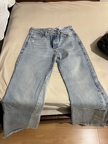 Pull&bear kot pantolon wide leg