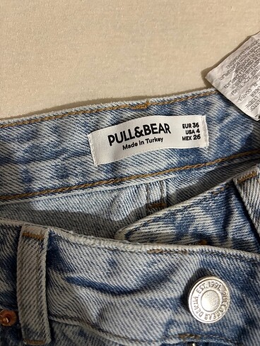 Pull and Bear Pull&bear kot pantolon wide leg