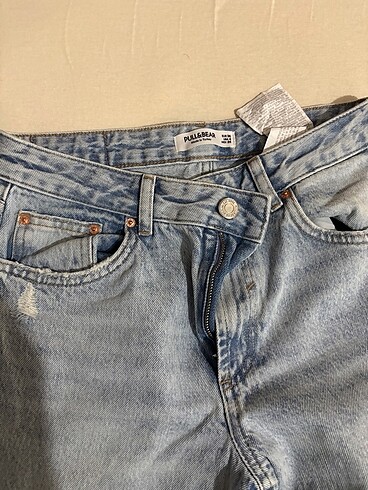 36 Beden Pull&bear kot pantolon wide leg