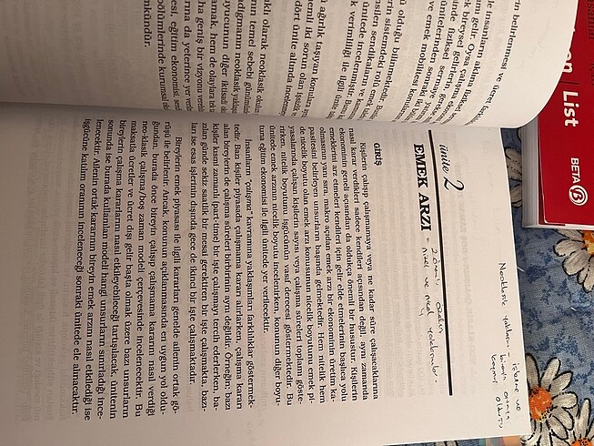 Beden Renk Çalışma ekonomisi Kemal biçerli