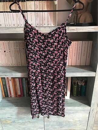 H&M Çiçekli Mini Elbise