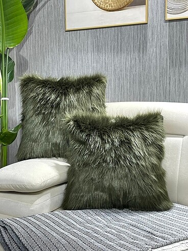 Mango peluş kırlent 2 ADET