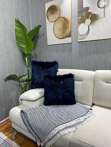 Beden Mango peluş kırlent 2 ADET