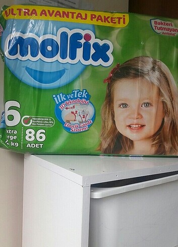 Molfix bantlı cocuk bezi