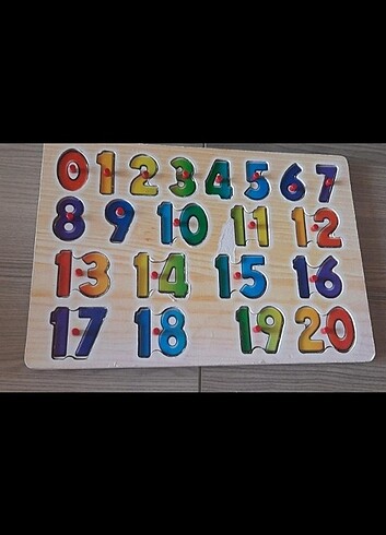 PUZZLE TAHTA SAYILAR