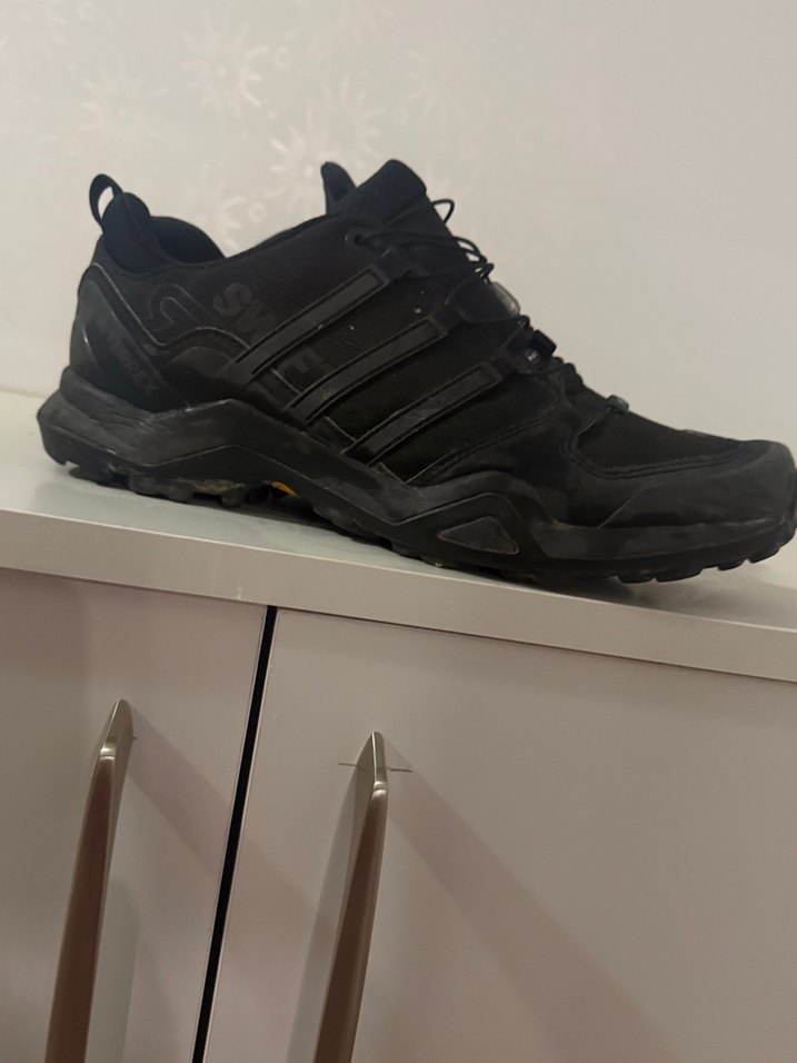 Siyah Bağcıklı Erkek Outdoor Spor Ayakkabı - Görsel 5