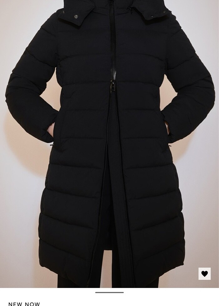 Kapüşonlu kapitone anorak - Görsel 2