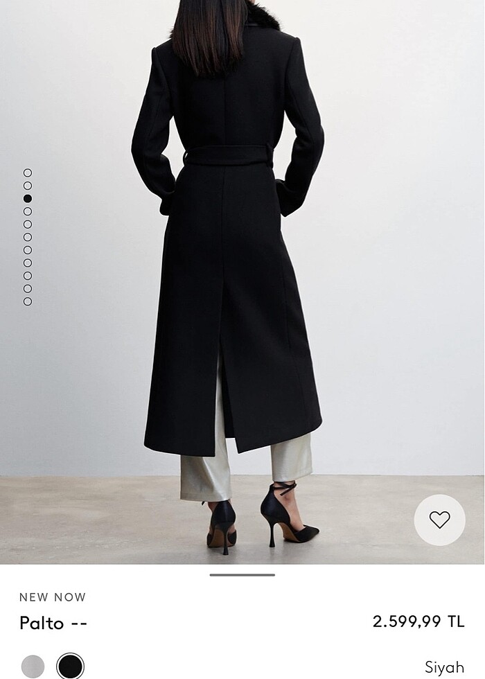 Şık MANGO PALTO - Görsel 2