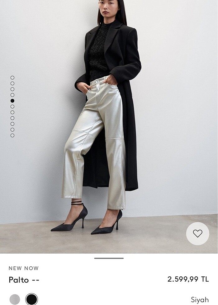 Şık MANGO PALTO - Görsel 5
