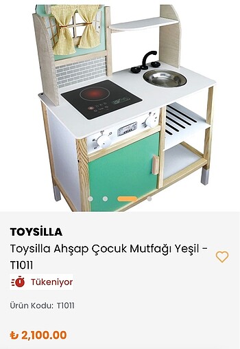 Ahşap Oyuncak Mutfak