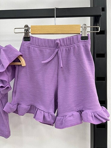 Zara Kız cocuk şortlu takım