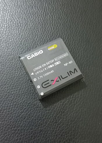Casio Exilim NP-40 Şarjlı Kamera Pili