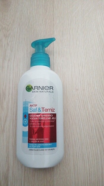 Garnier gözenek arındırıcı yoğun temizleme jeli 